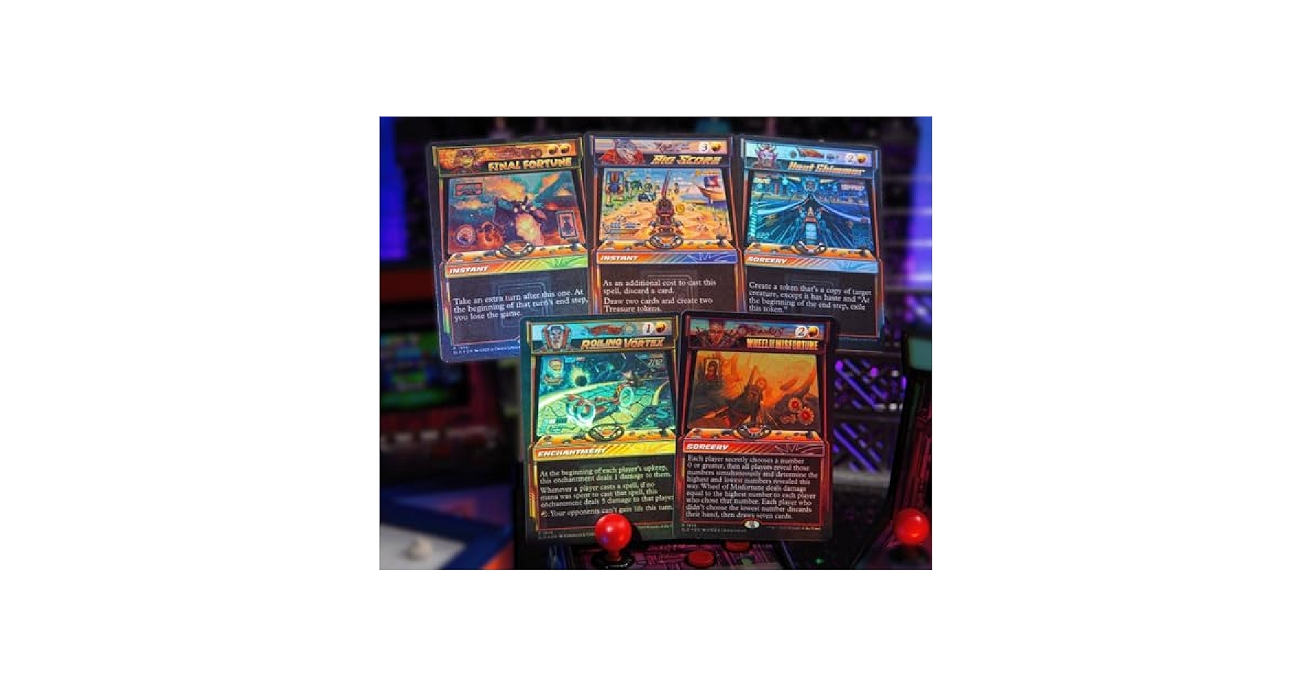 Amazon.com: MTG Secret Lair: Arcade Racers (Foil Edition